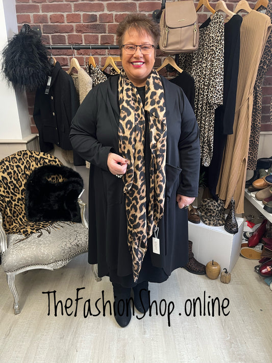 Carmelina Black Hooded Jacket 16-24