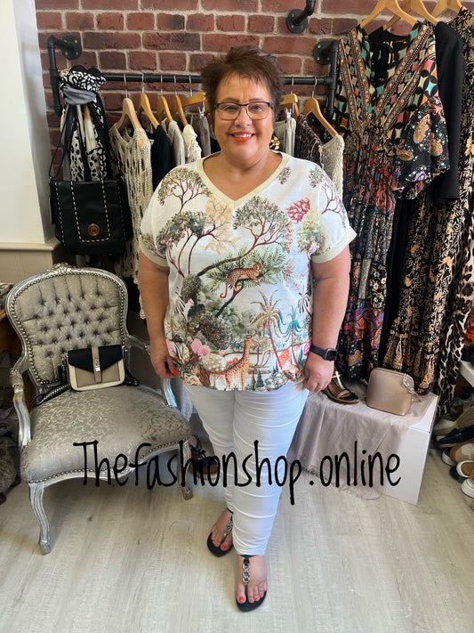 Opulent Lizzy safari top 12-20