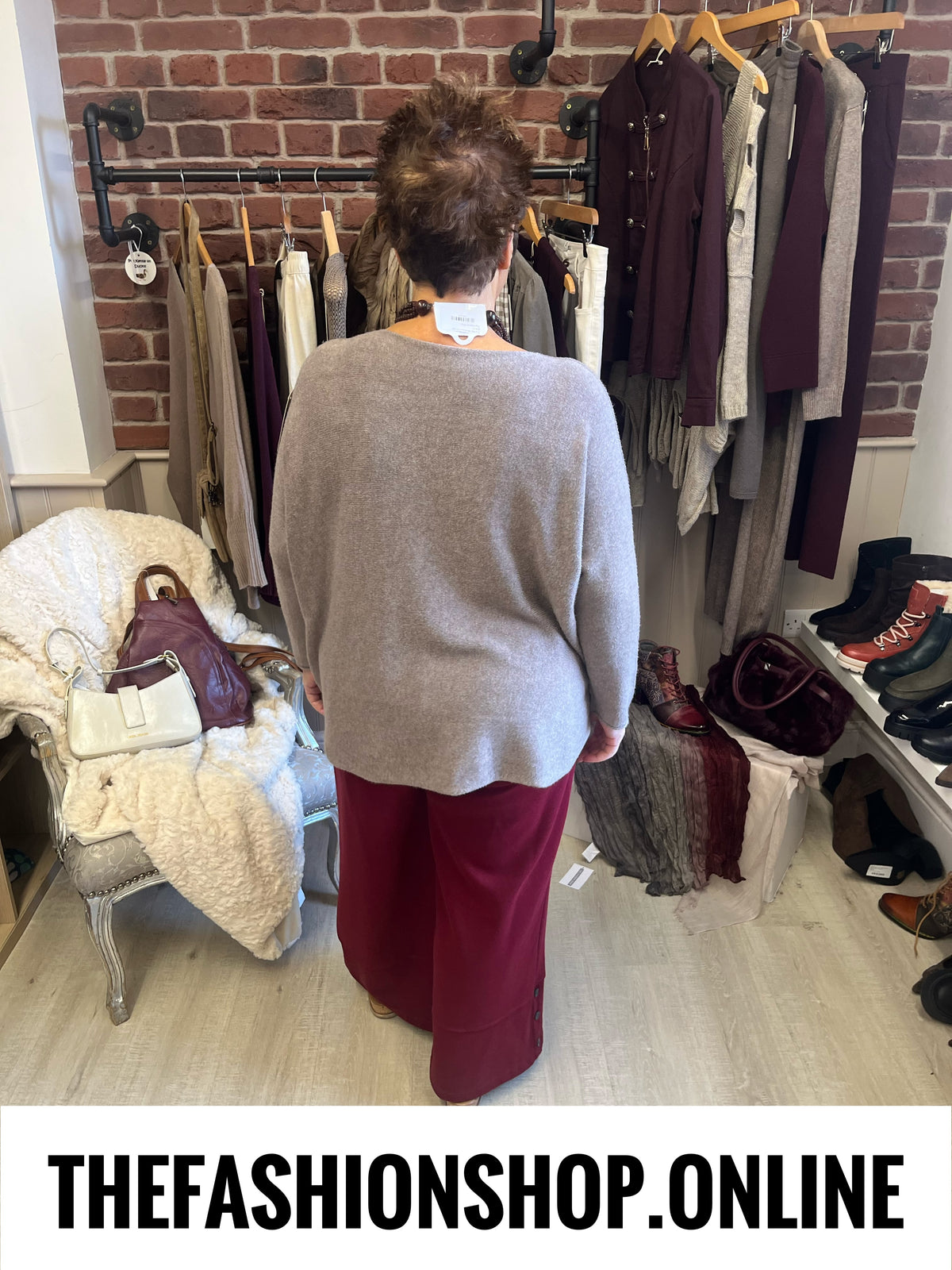 Esme mocha soft jumper 16-22