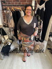 Brown Tuscany Dress 12-18