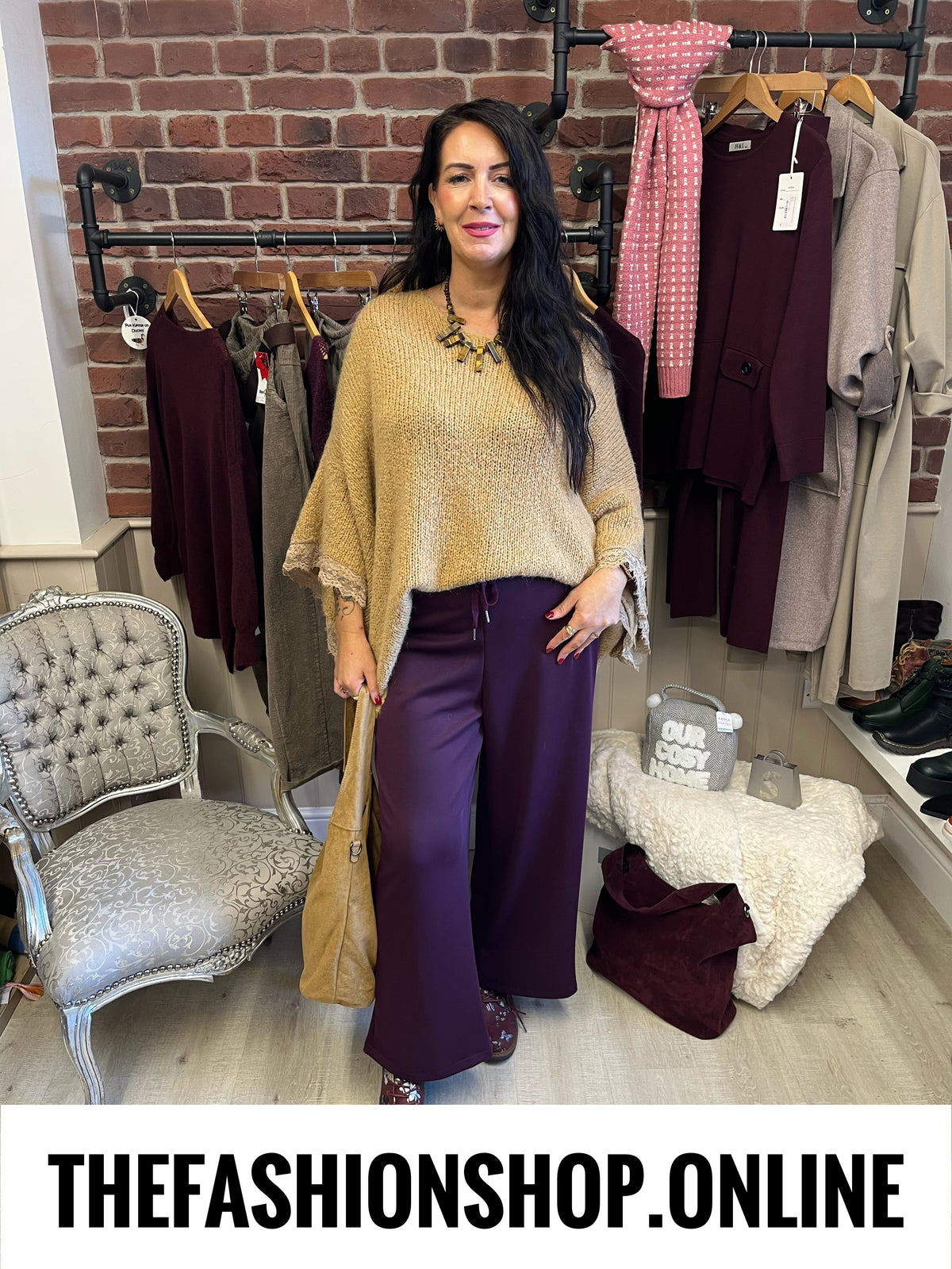 Samantha damson casual trousers 8-16