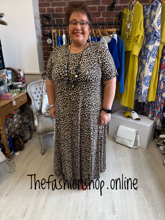 Sasha leopard dress 18-24