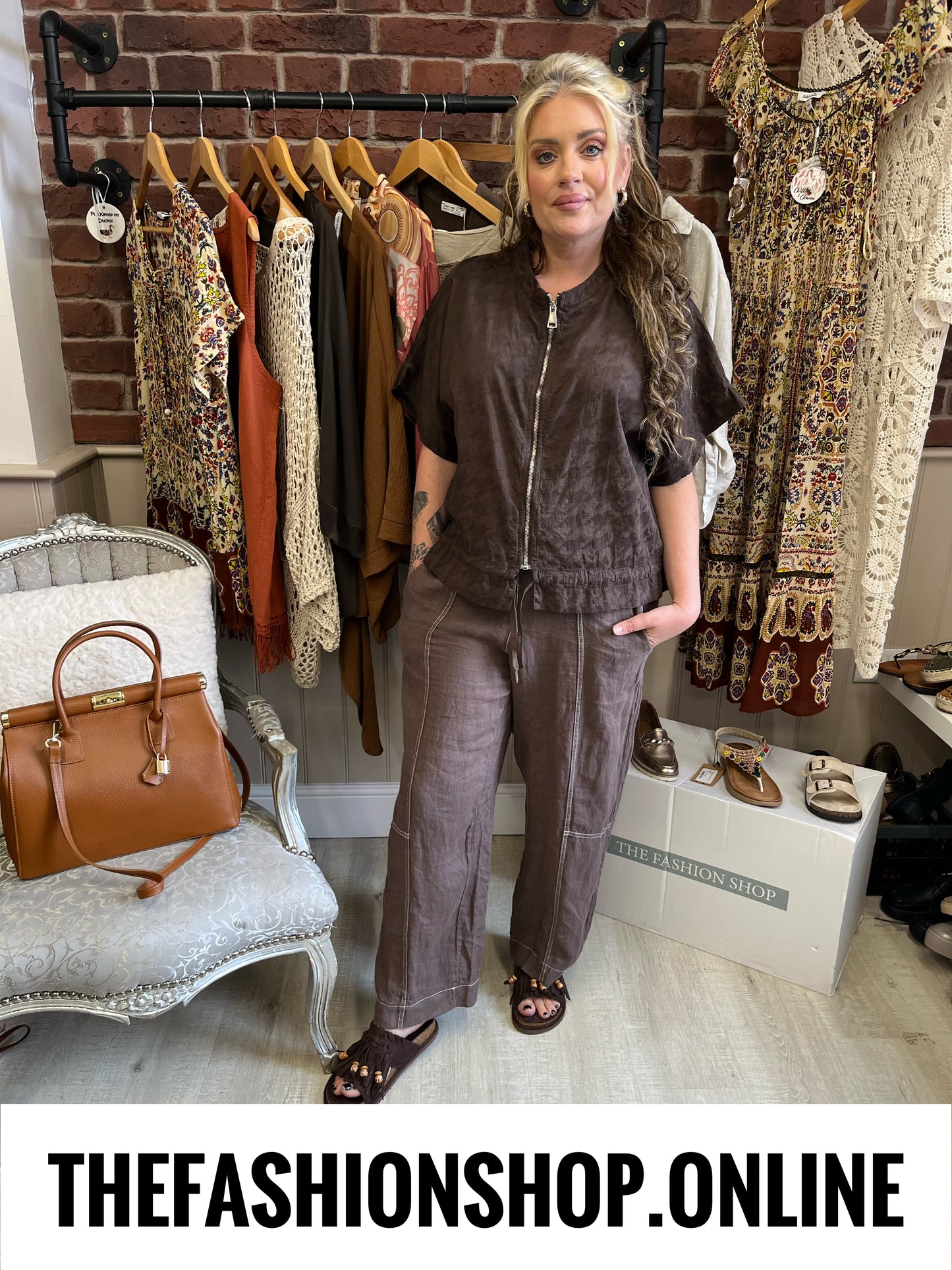 Lesley brown dogtooth jacket 10-16