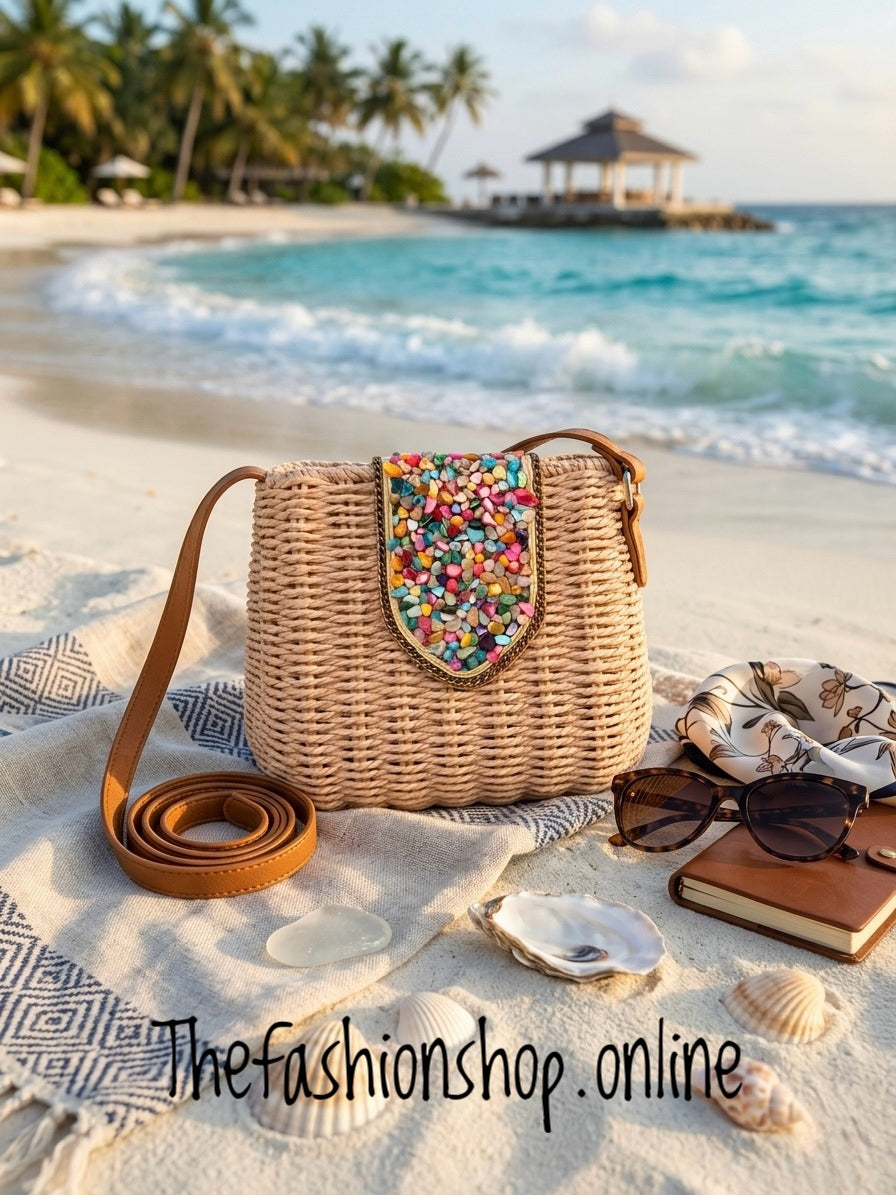 Mosaic Bag in Pink