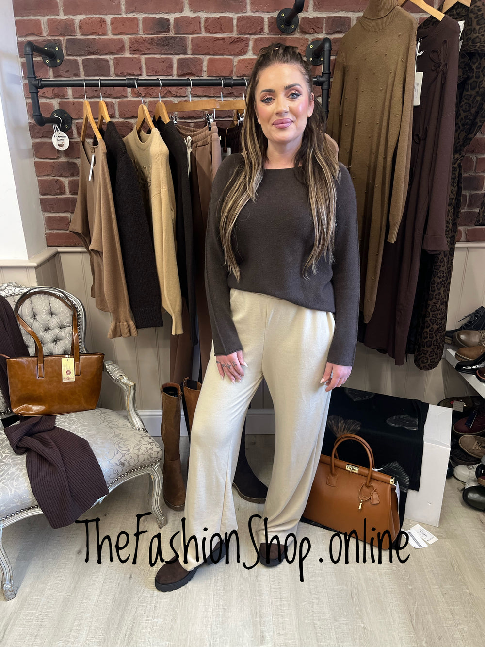Amy brown soft jumper 8-16