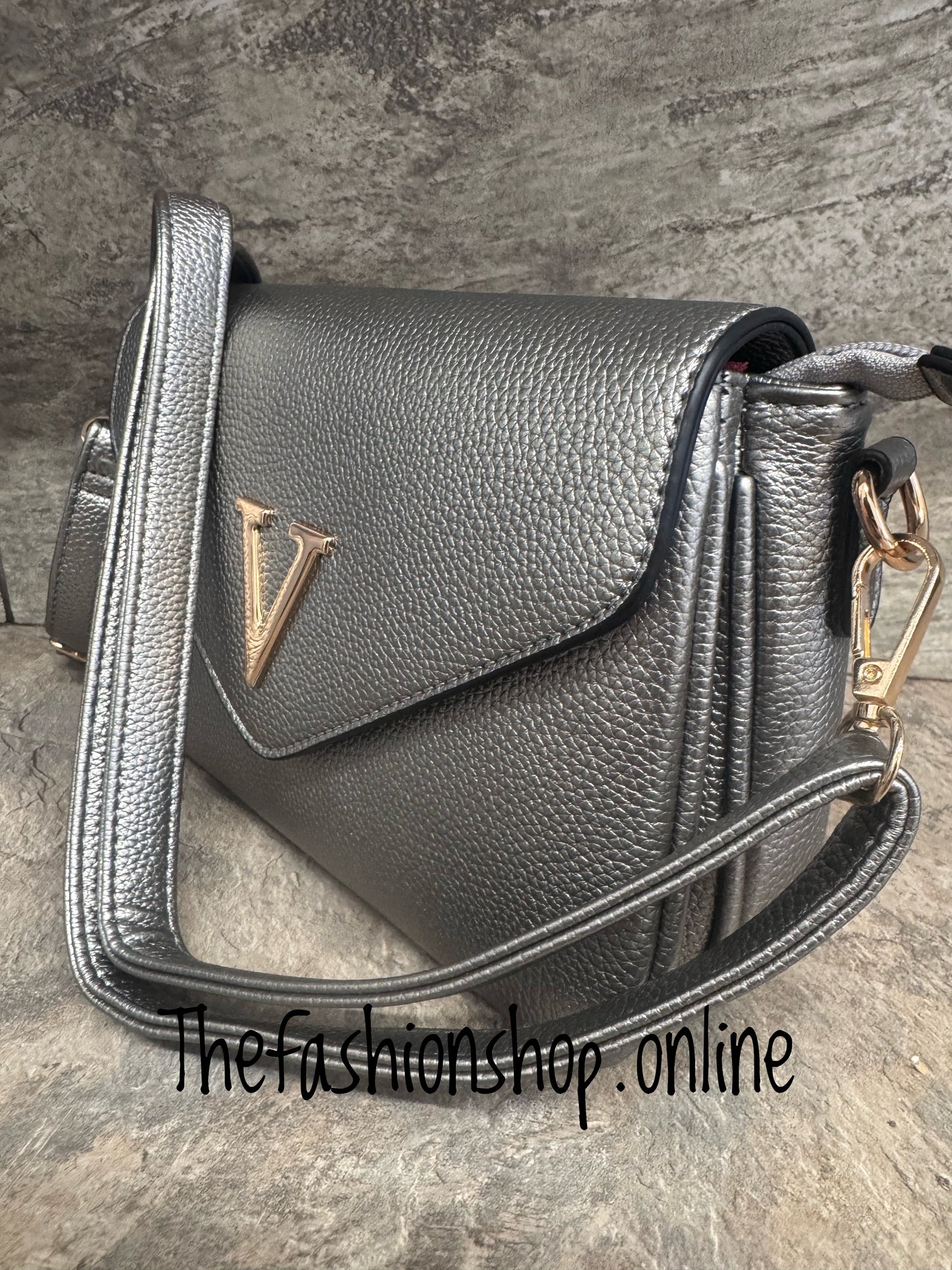 Alicia Pewter Bag