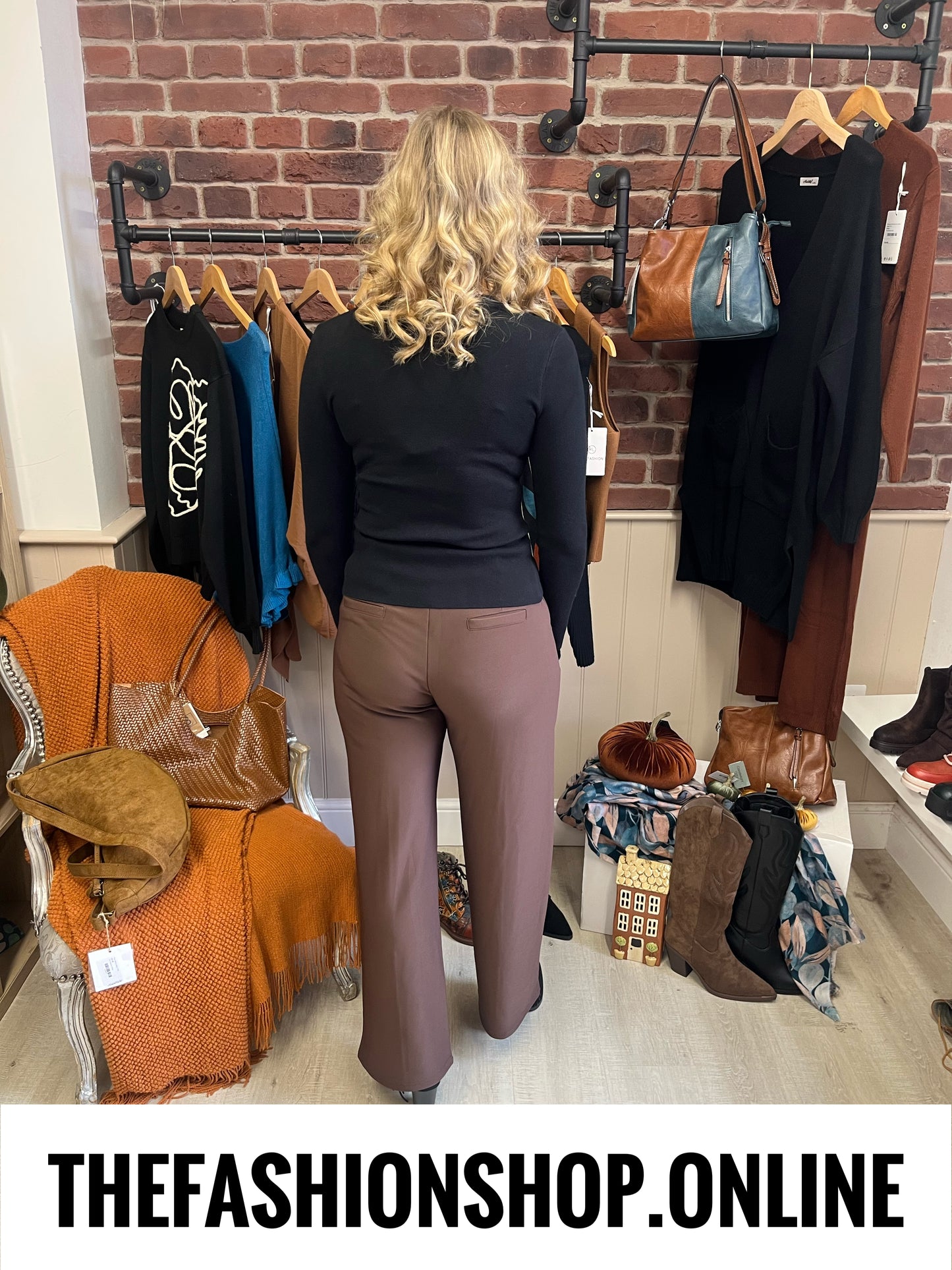Elsie black fine knit jumper 8-14