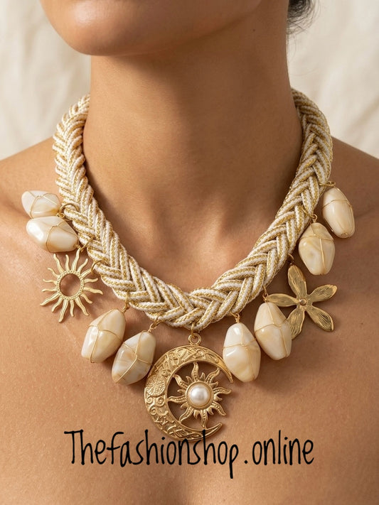 Sunseekers Statement Necklace