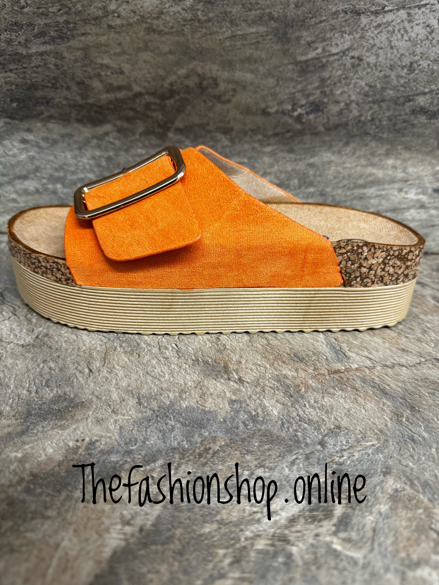 Orange buckle slider 3-8