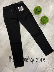 Black push up ladies fit jeans sizes 12-20