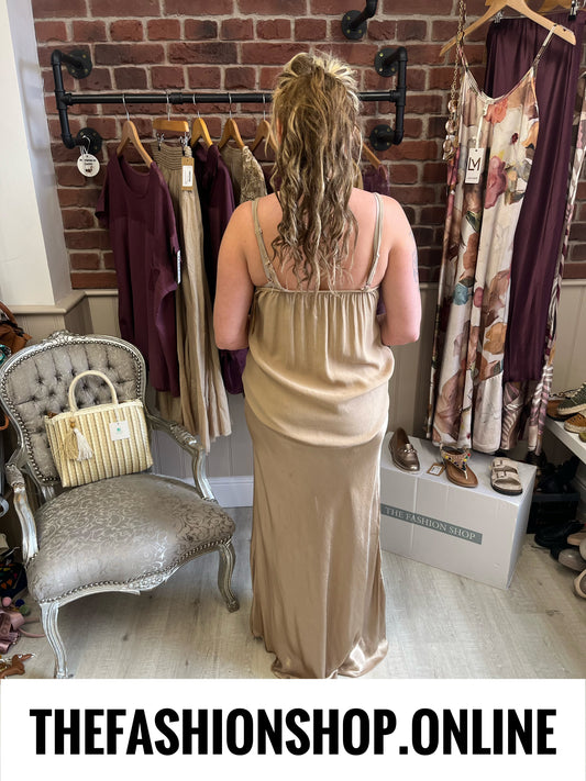 Nala sand strappy top 8-14