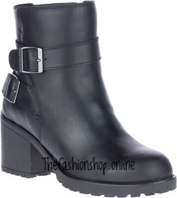 Harley-Davidson leather boot with heel sizes 3.5 to 7.5