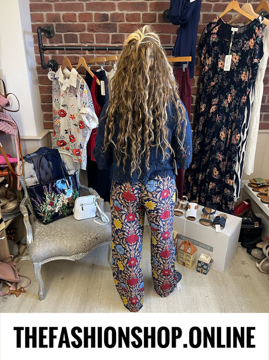 Victoria heritage print trousers 8-12