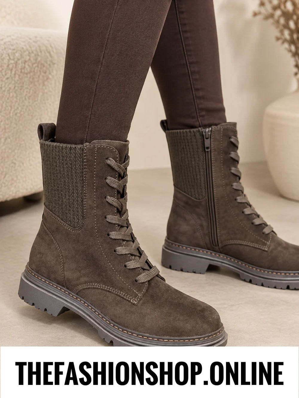 Carter brown combat boots sizes 3-8 (36-41)
