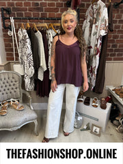 Nala mulberry strappy top 8-14