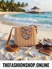 Mosaic Bag in Pink