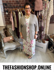 Lara mocha waffle cardigan 12-18