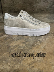Rieker beige platform trainers sizes 4-9 (37-43)