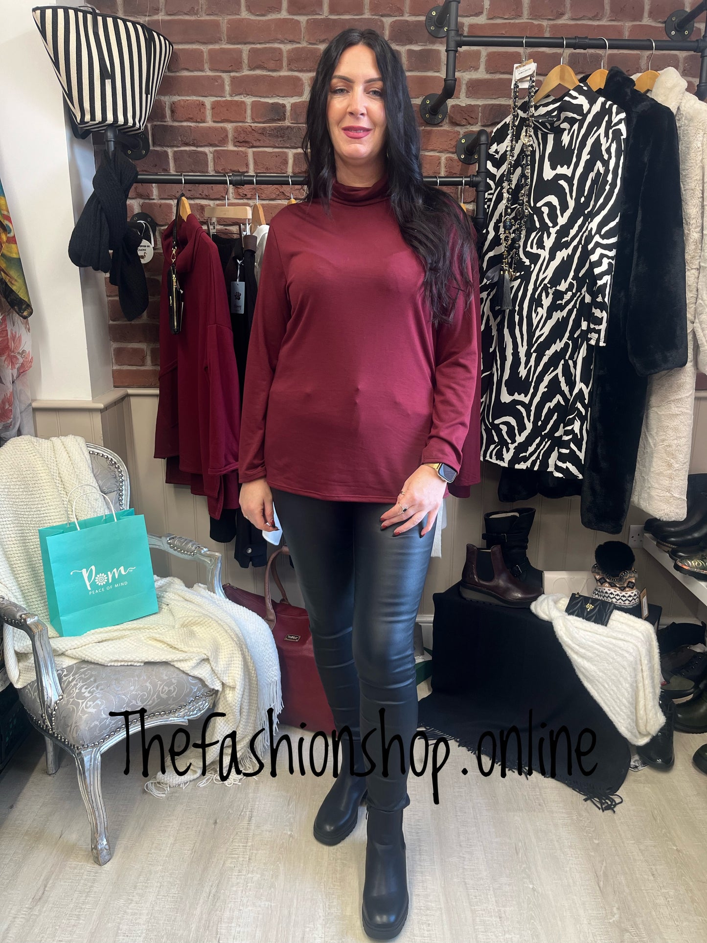 Nancy Wine layering top 14-18