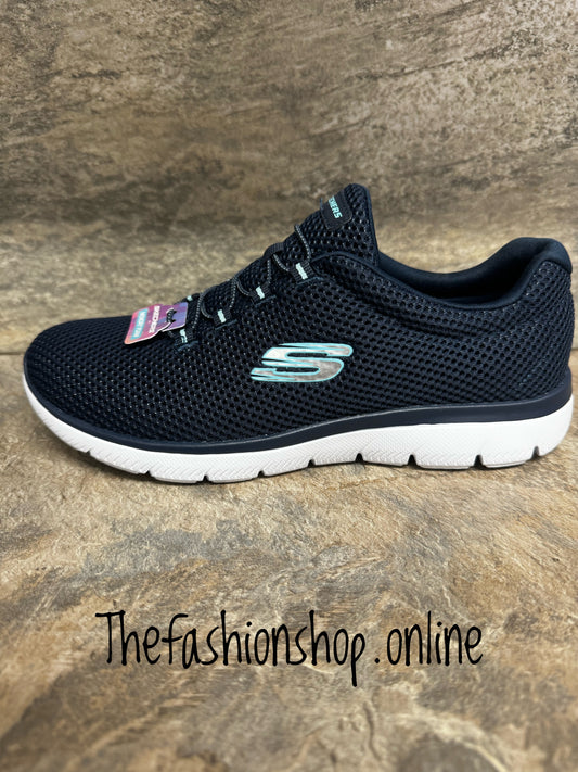 Skechers navy Summits Quick Lapse trainers sizes 3-8