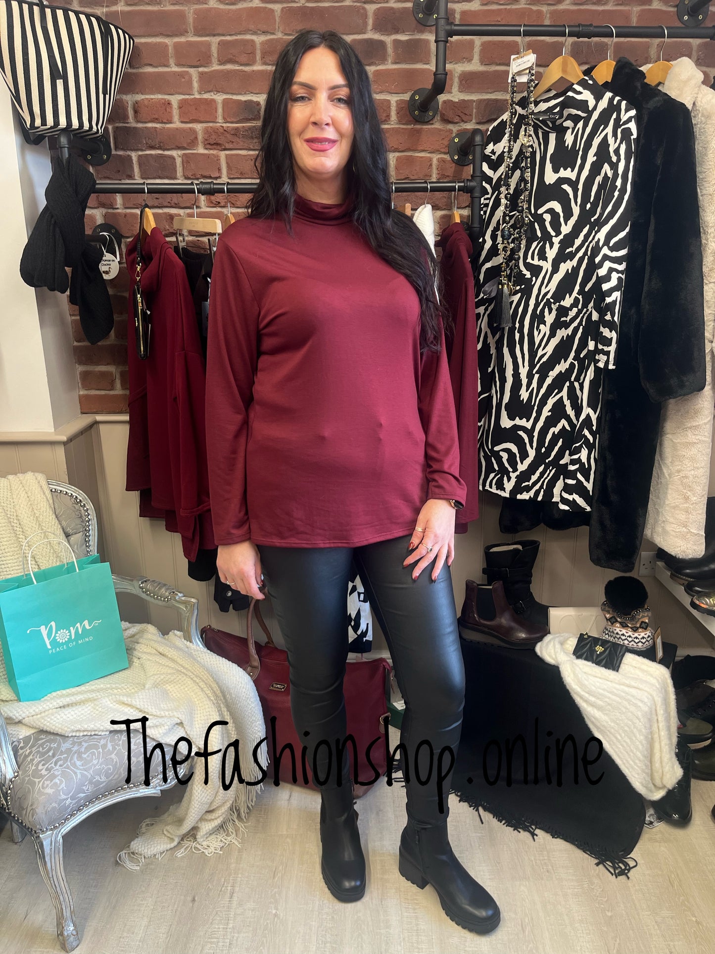 Nancy Wine layering top 14-18
