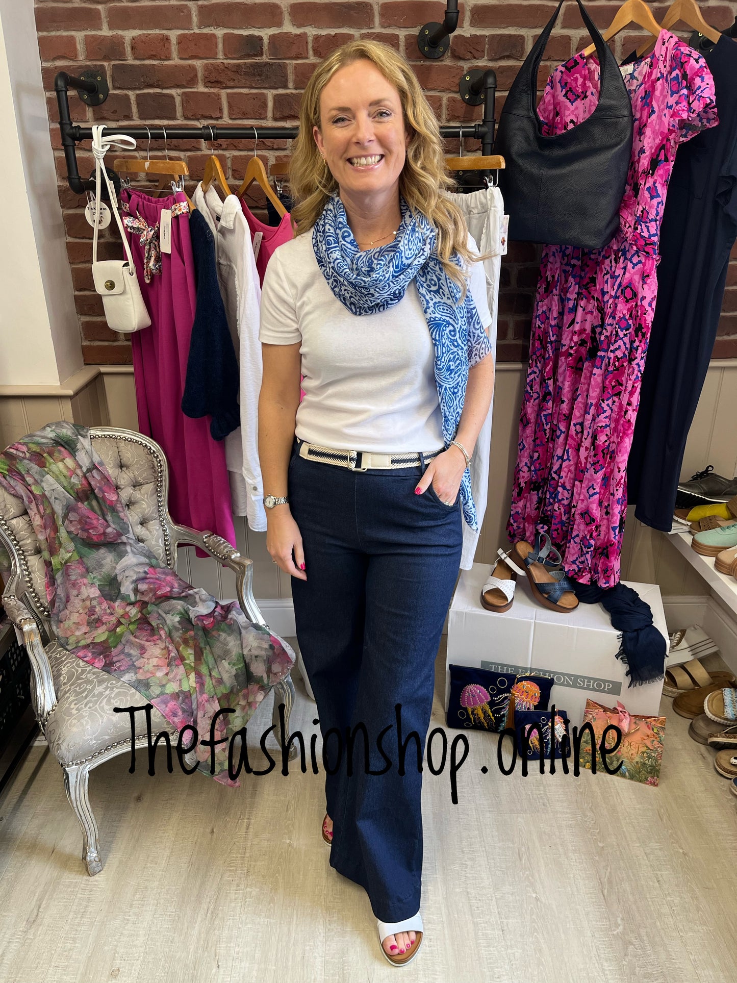 Esther dark denim jeans sizes 12, 14 and 16