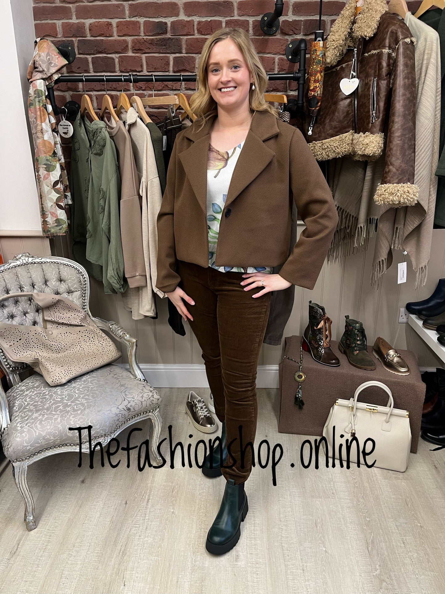 Bella Brown Jacket  8-14