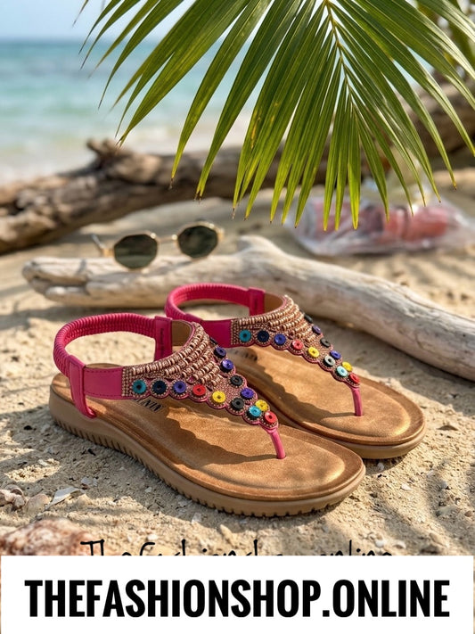 Heavenly Feet pink Radiance sandals 4-8 (37-42)