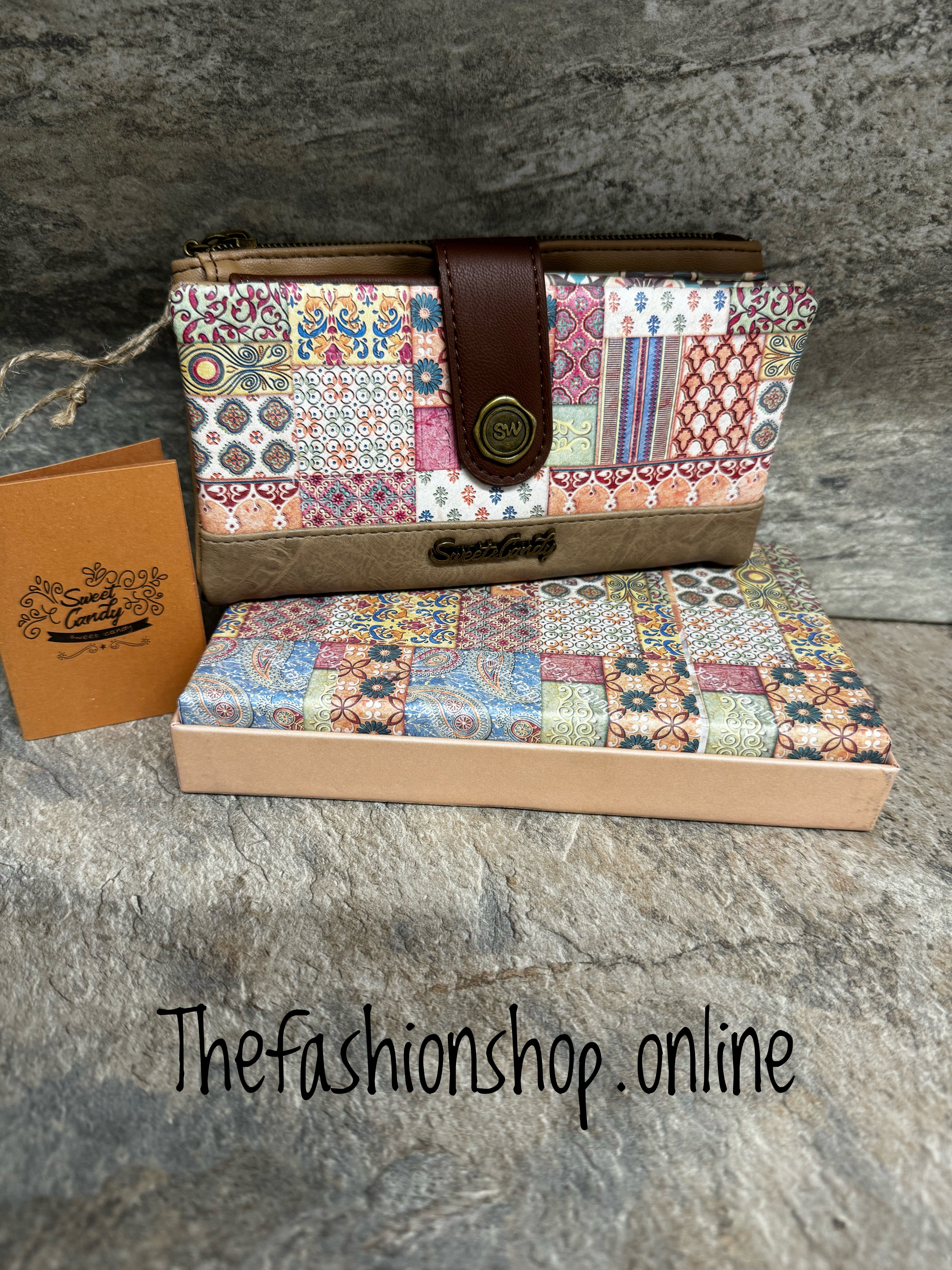 Sweet and Candy Mocha soft purse The Fashion Shop