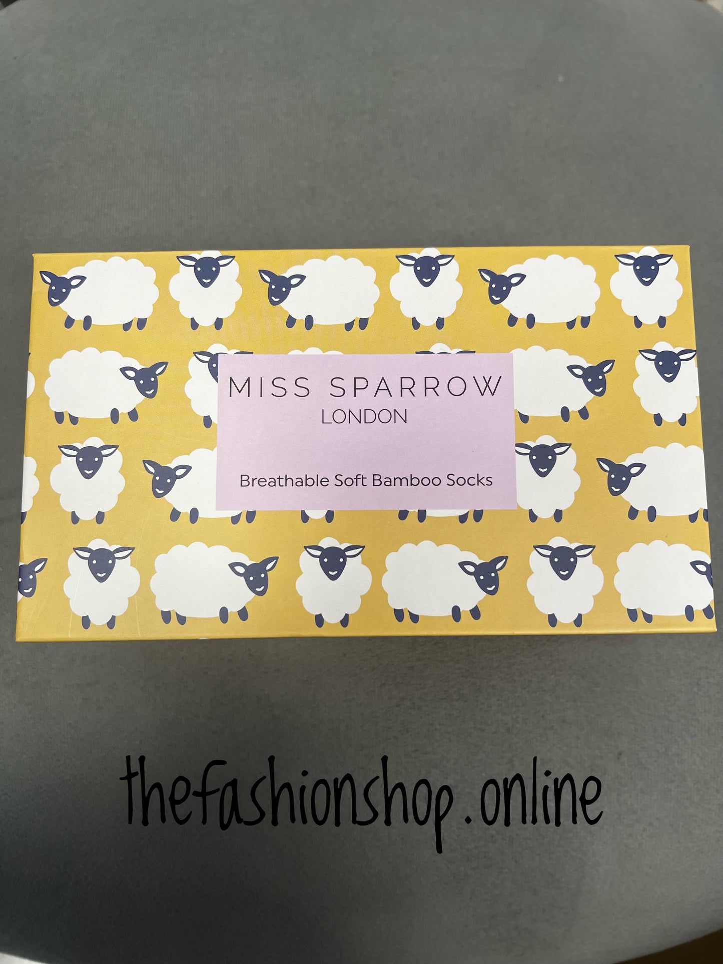 Miss Sparrow Happy Sheep Gift Box Socks