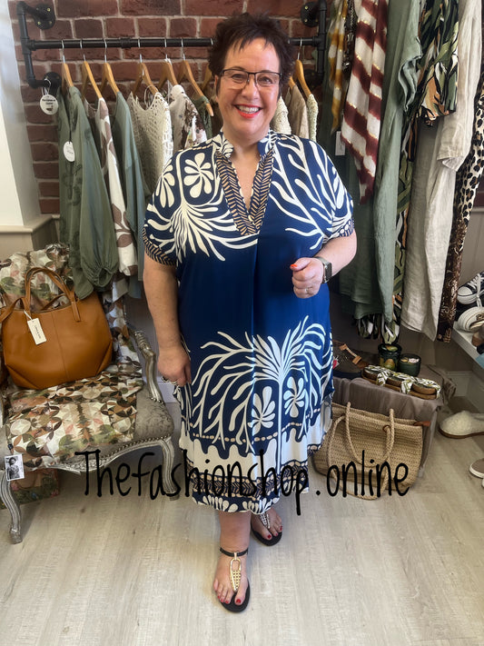 Antigua navy v neck tunic dress 16-22