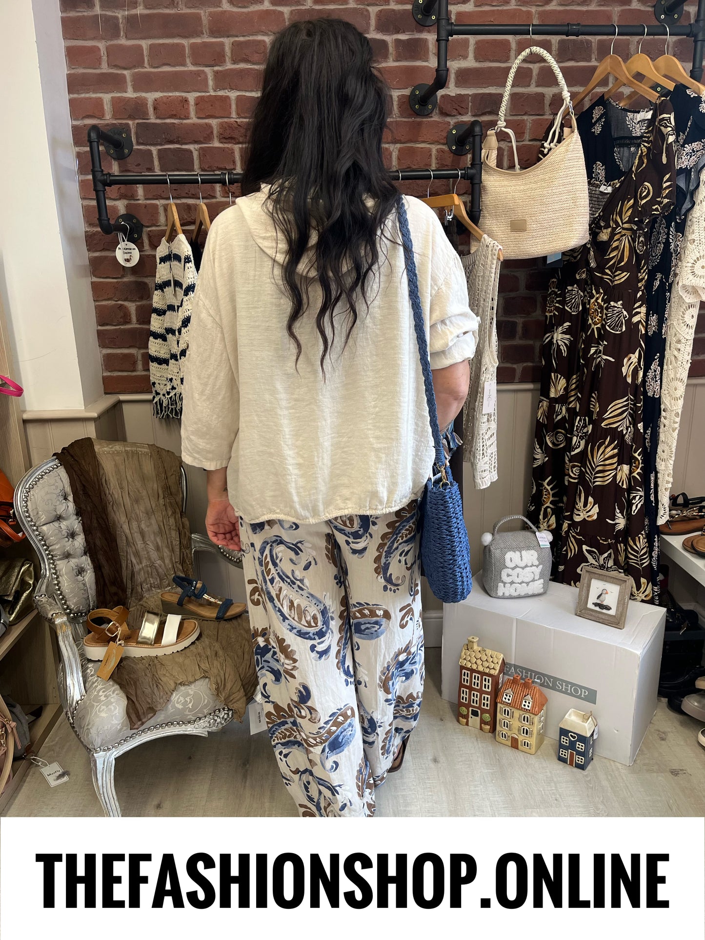 Kendra beige linen mix jacket 12-18