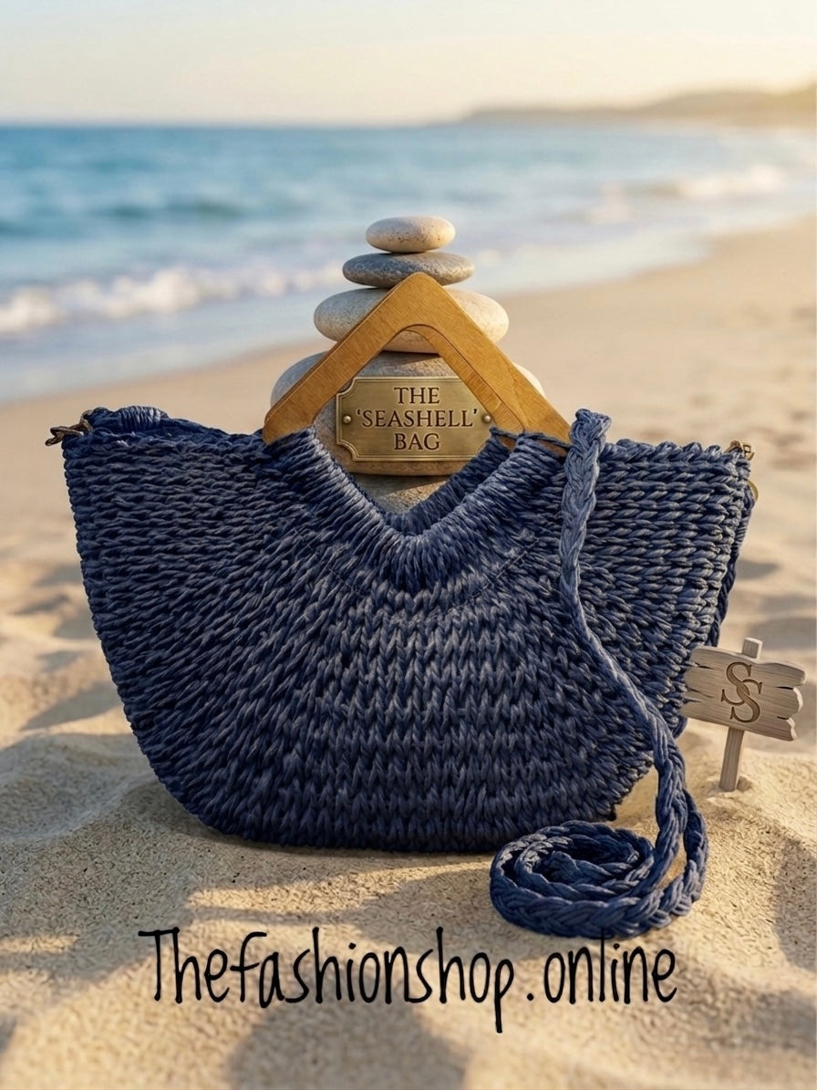 Seychelles Bag in Navy Blue