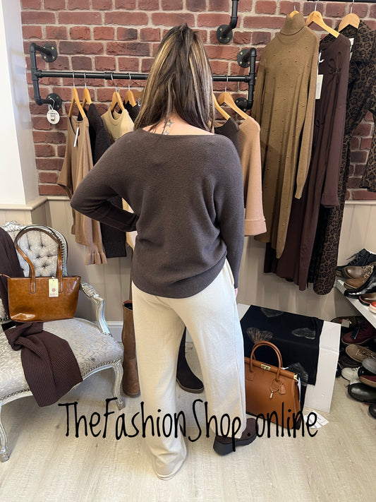 Amy brown soft jumper 8-16