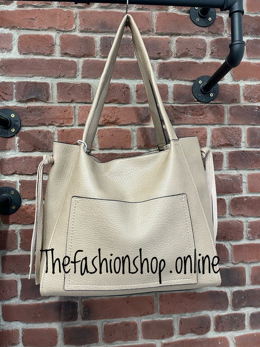 Natalie beige bag