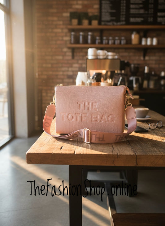 Lara The Tote cross body bag - pink