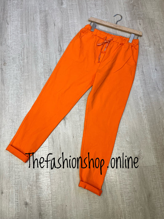 Orange classic magic trousers (reg) 12-18
