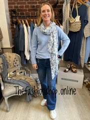 Dina light blue soft jumper 10-16