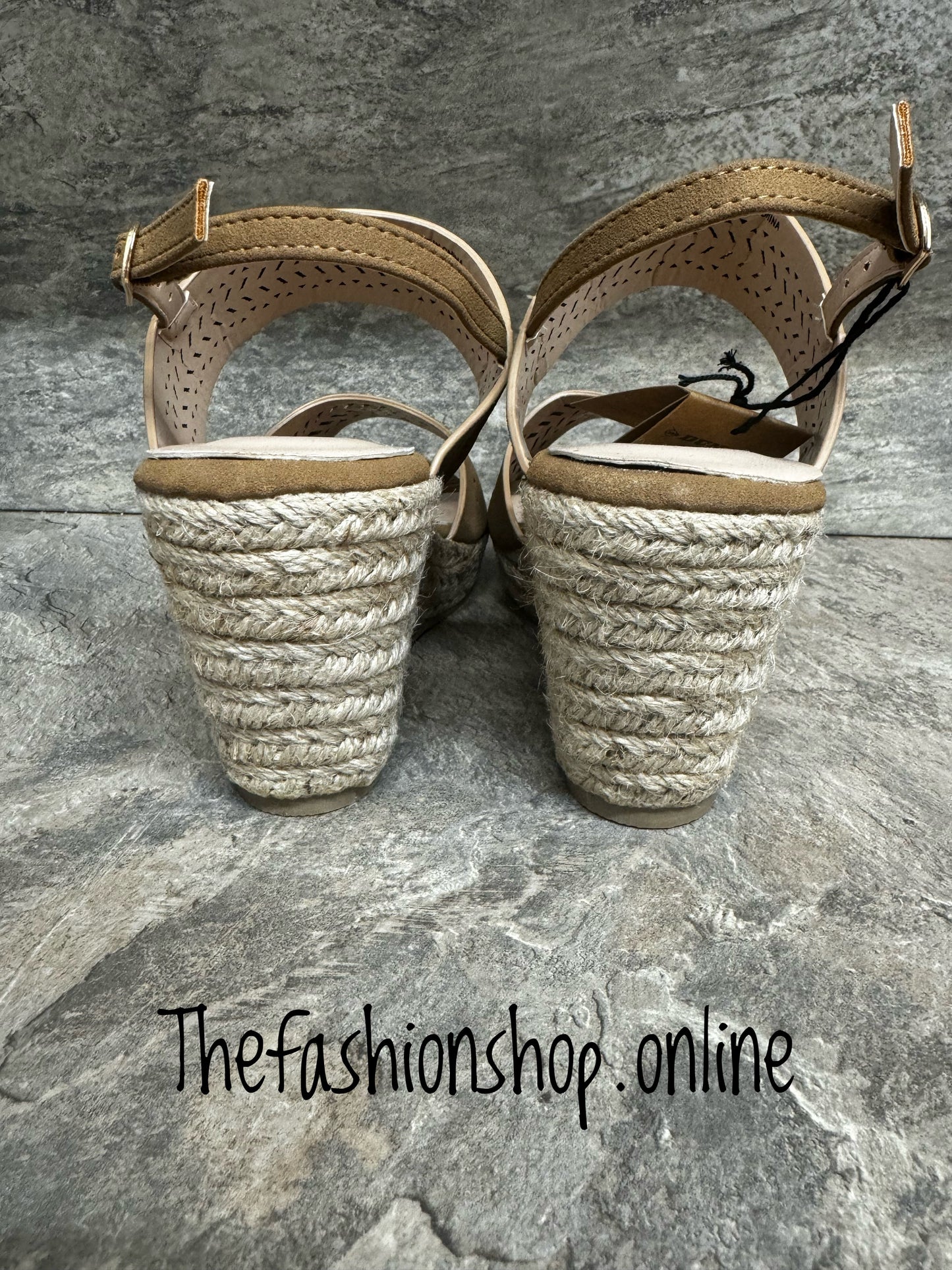 Cece Tan wedge sizes 3-8