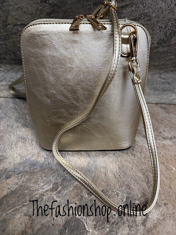 Rosie gold chic bag