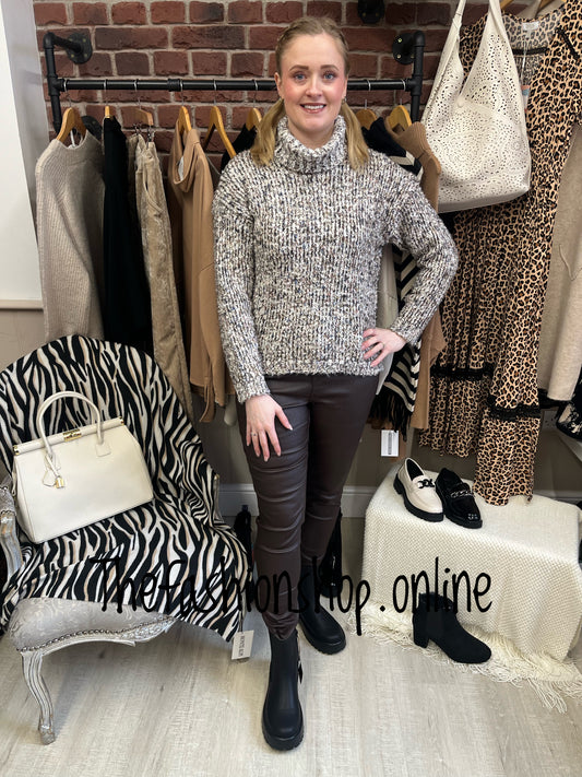 Willow mocha jumper 8-16