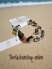 Sarah Tempest multi coloured beaded bracelets