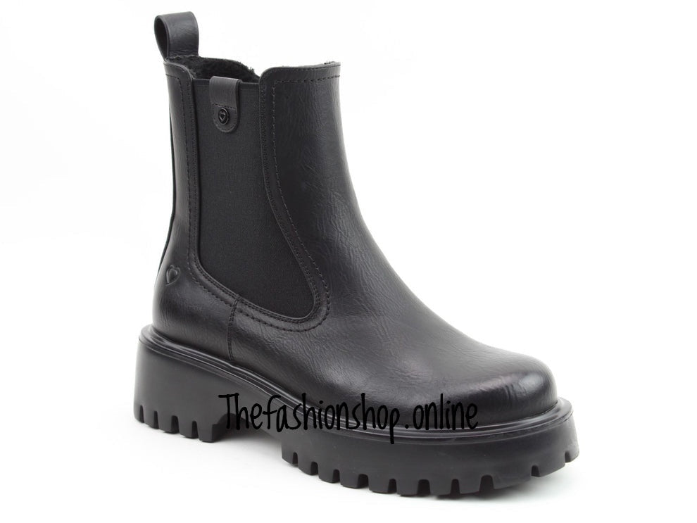Heavenly Feet Alana Ankle Boot in Black sizes 4-8 (EU37-42)