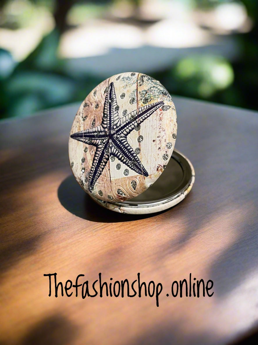 Sarah Tempest starfish compact mirror