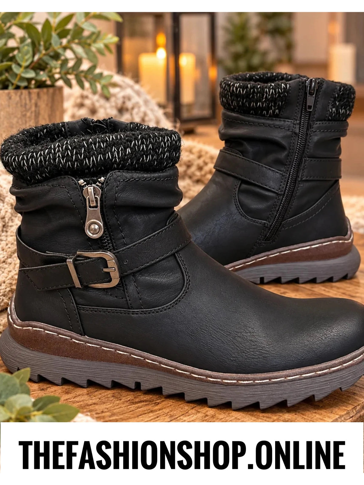 Parker black ankle boots sizes 3-8 (36-41)