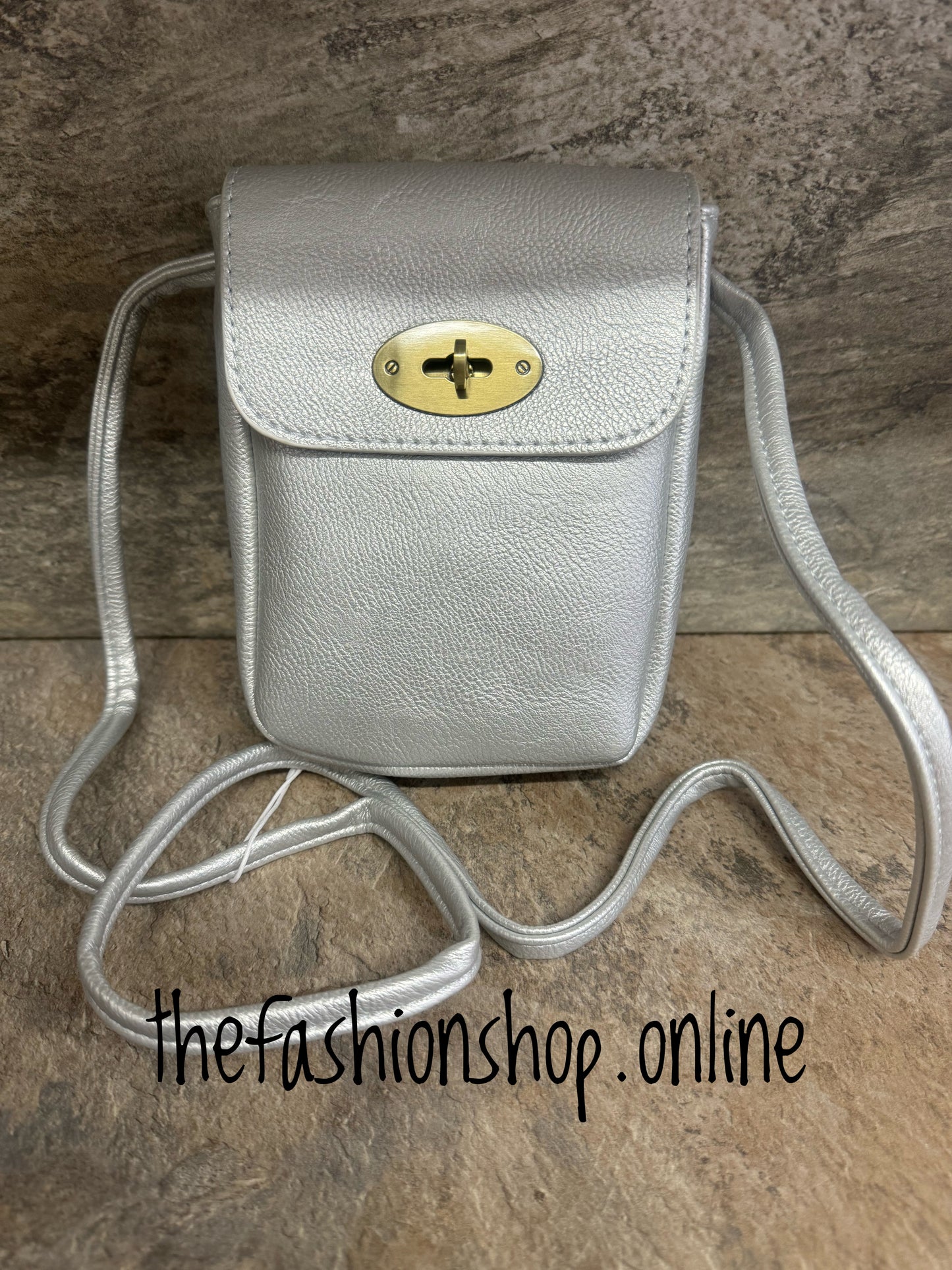 Silver Mini Bag