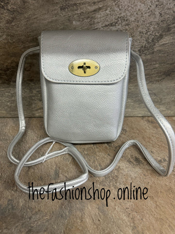 Silver Mini Bag