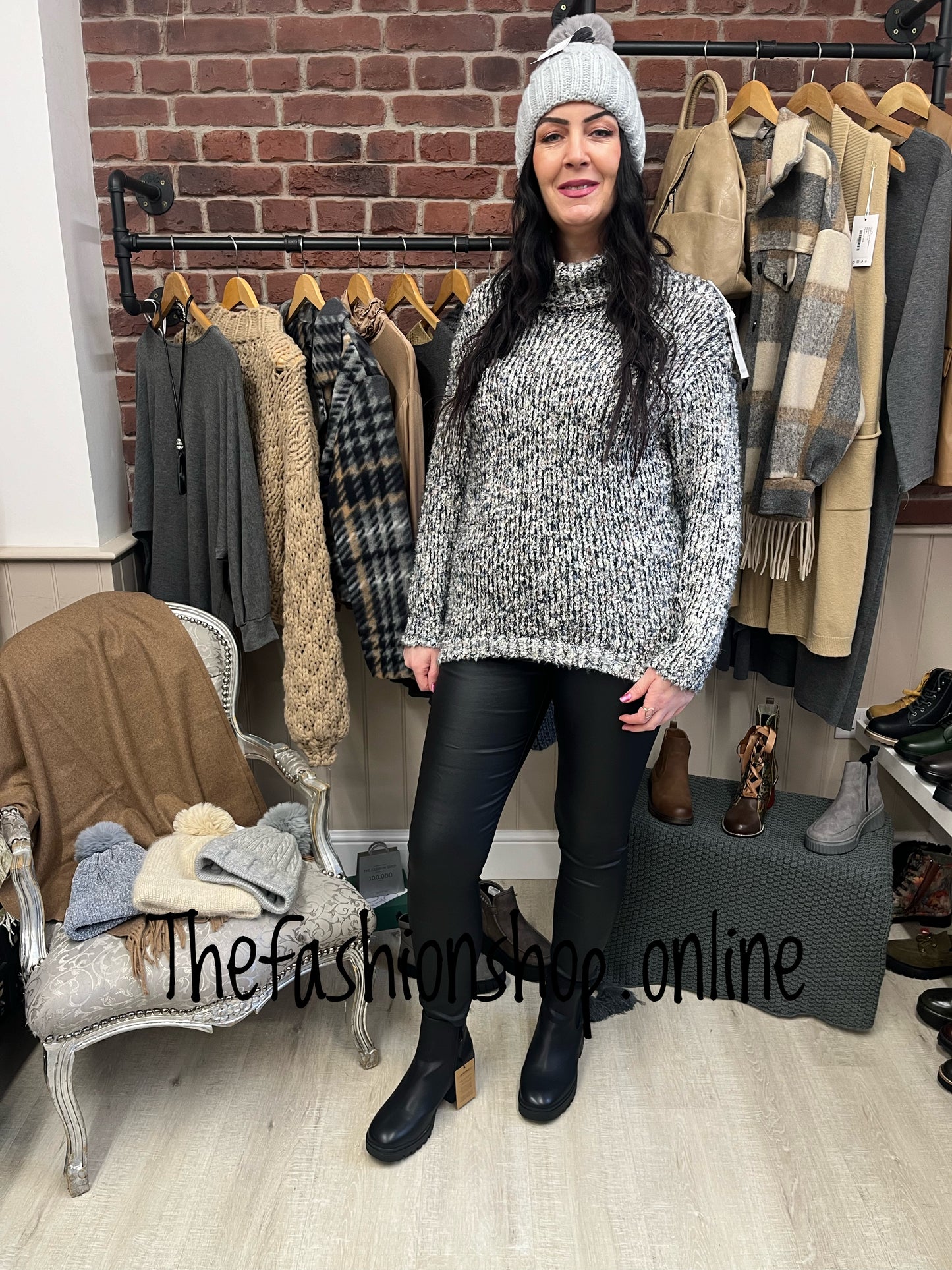 Willow grey jumper 8-16