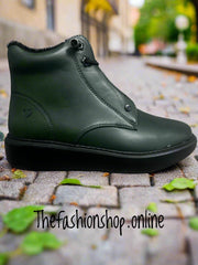 Heavenly Feet Petra Forest ankle boots sizes 4-8 (EU37-42)