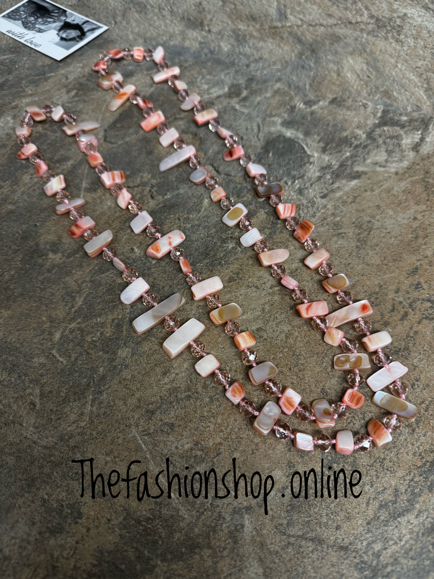 Pink Gems Necklace